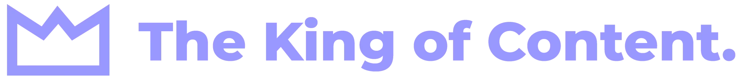 Logo The king of Content
